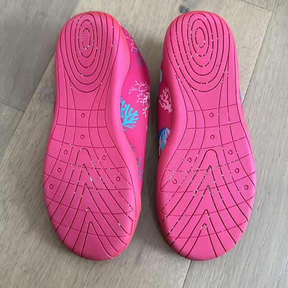 Reima Water Shoes Pink blue teal coral Size 31 US 13-13.5 EUC - Picture 3 of 4